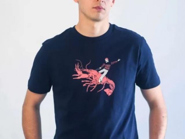 t-shirt en coton Bio fabrication Française de chez ocean parck