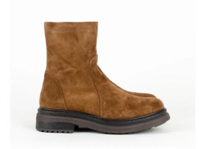 Boots Aliwell camel velours nubuck