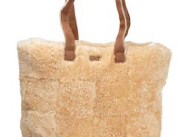 Sac  en véritable peau de mouton