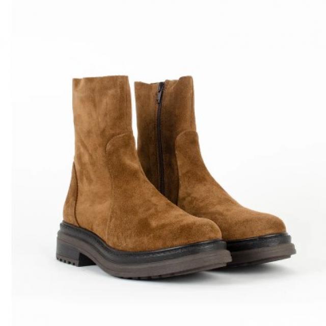 Boots Aliwell camel velours nubuck