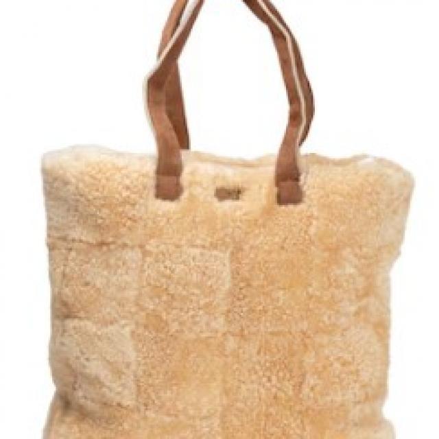 Sac  en véritable peau de mouton